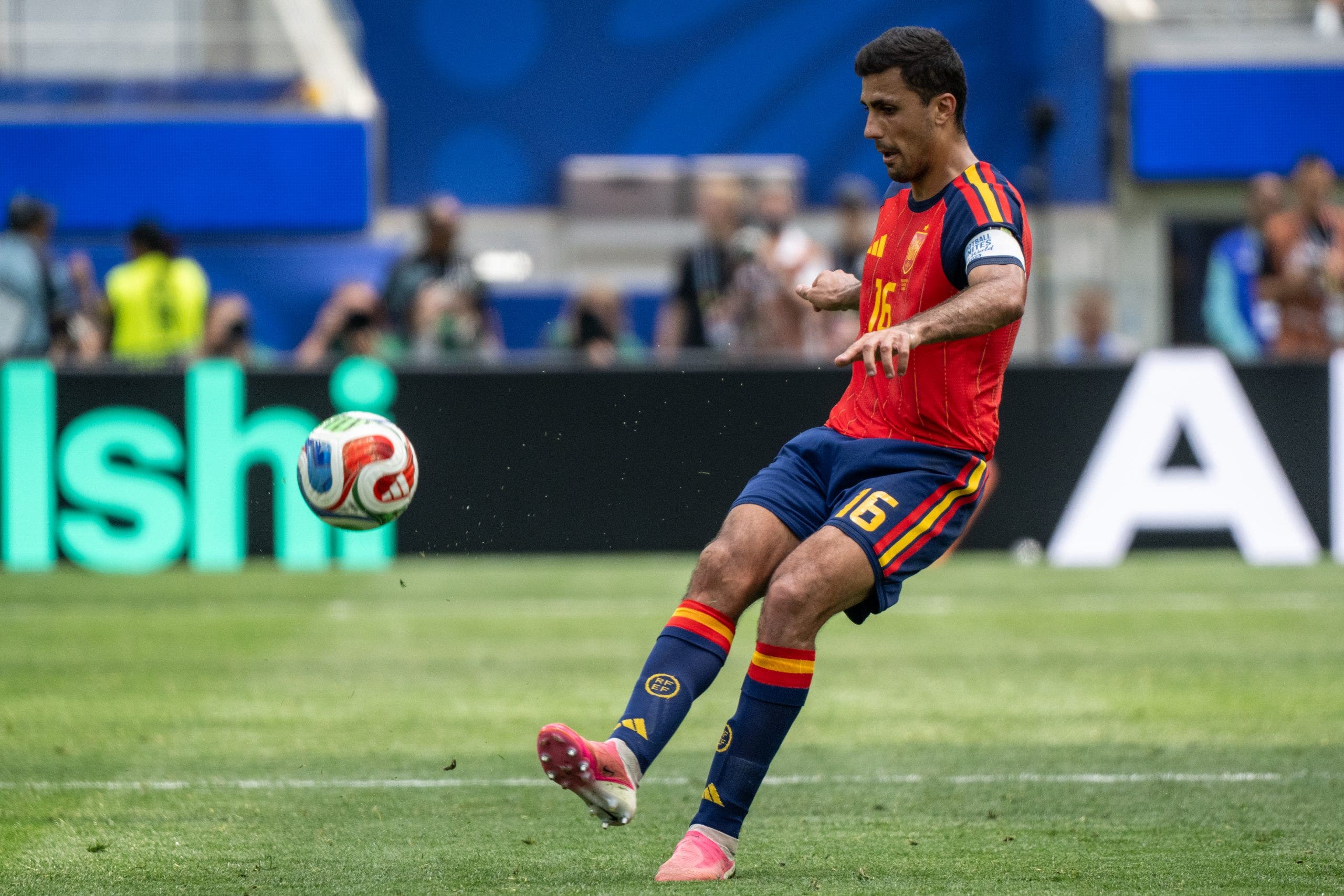 Rodri, que ganó el Balón de Oro en 2024, ha sido uno de los mejores pasadores de este Mundial. (Foto de Shaun Clark Photos/ISI Photos vía Getty Images).