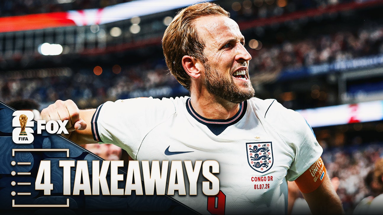 Kane Comes Through: 4 Takeaways From England's Nervy Comeback Win vs. DR Congo