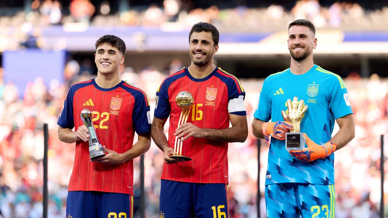 2026 FIFA World Cup Awards: Spain's Rodri, Cubarsí, Unai Simón; France's Mbappé