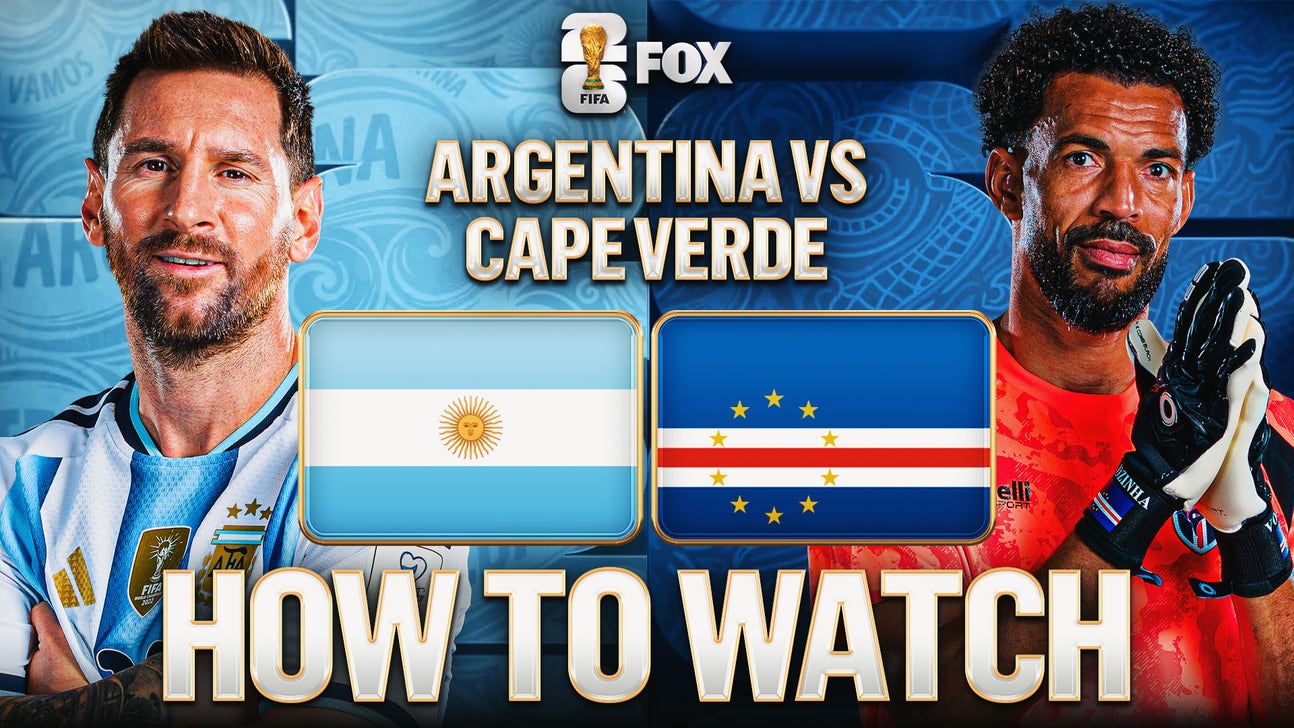 how to watch Argentina vs Cape Verde