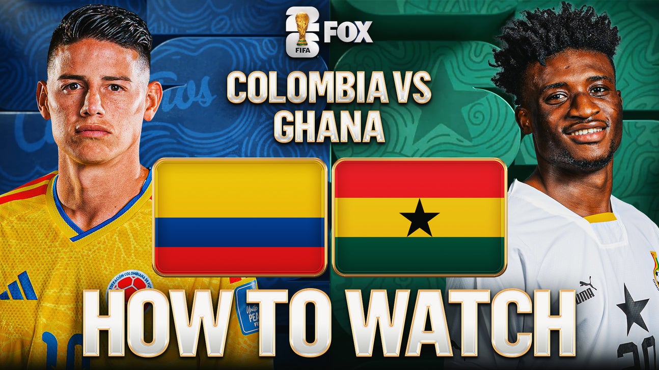 how to watch Colombia vs Ghana