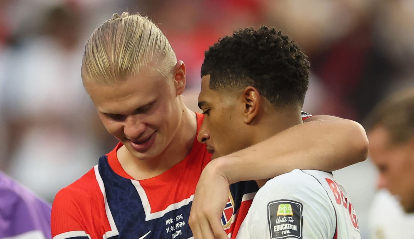 Haaland warns England: "Bellingham is a rare talent"