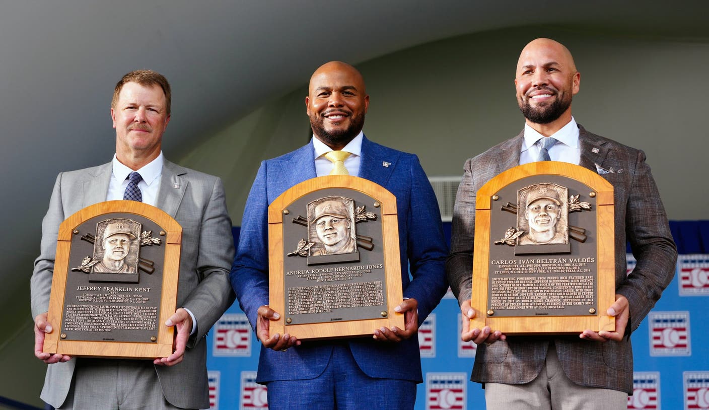 Carlos Beltrán, Andruw Jones, Jeff Kent Enshrined In Baseball Hall Of Fame Carlos Beltrán, Andruw Jones, Jeff Kent Enshrined In Baseball Hall Of Fame
