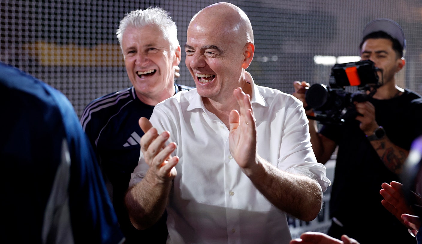 FIFA President Infantino's Trip at the 2026 World Cup: Children