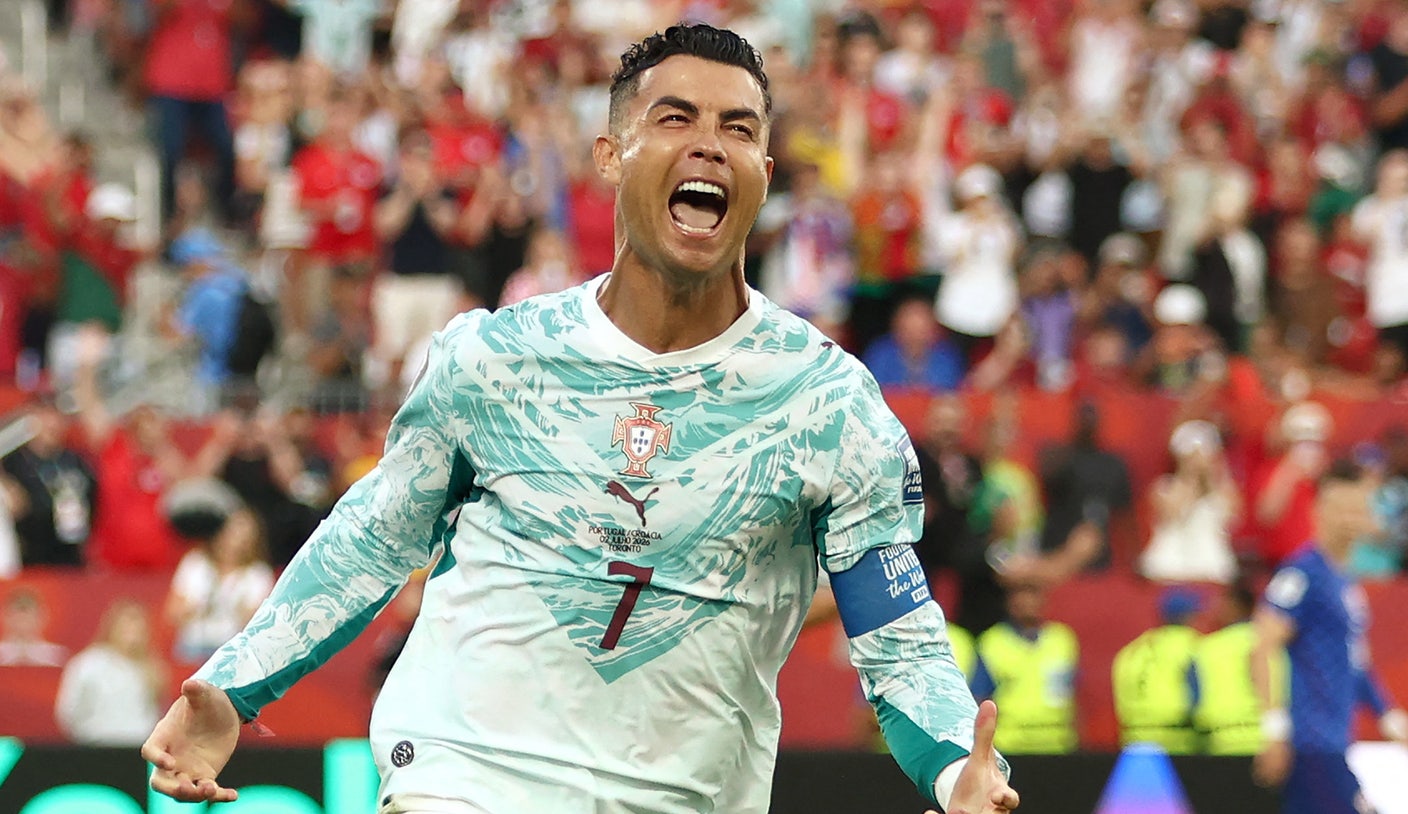 Cristiano Ronaldo Scores First-Ever World Cup Knockout Stage Goal