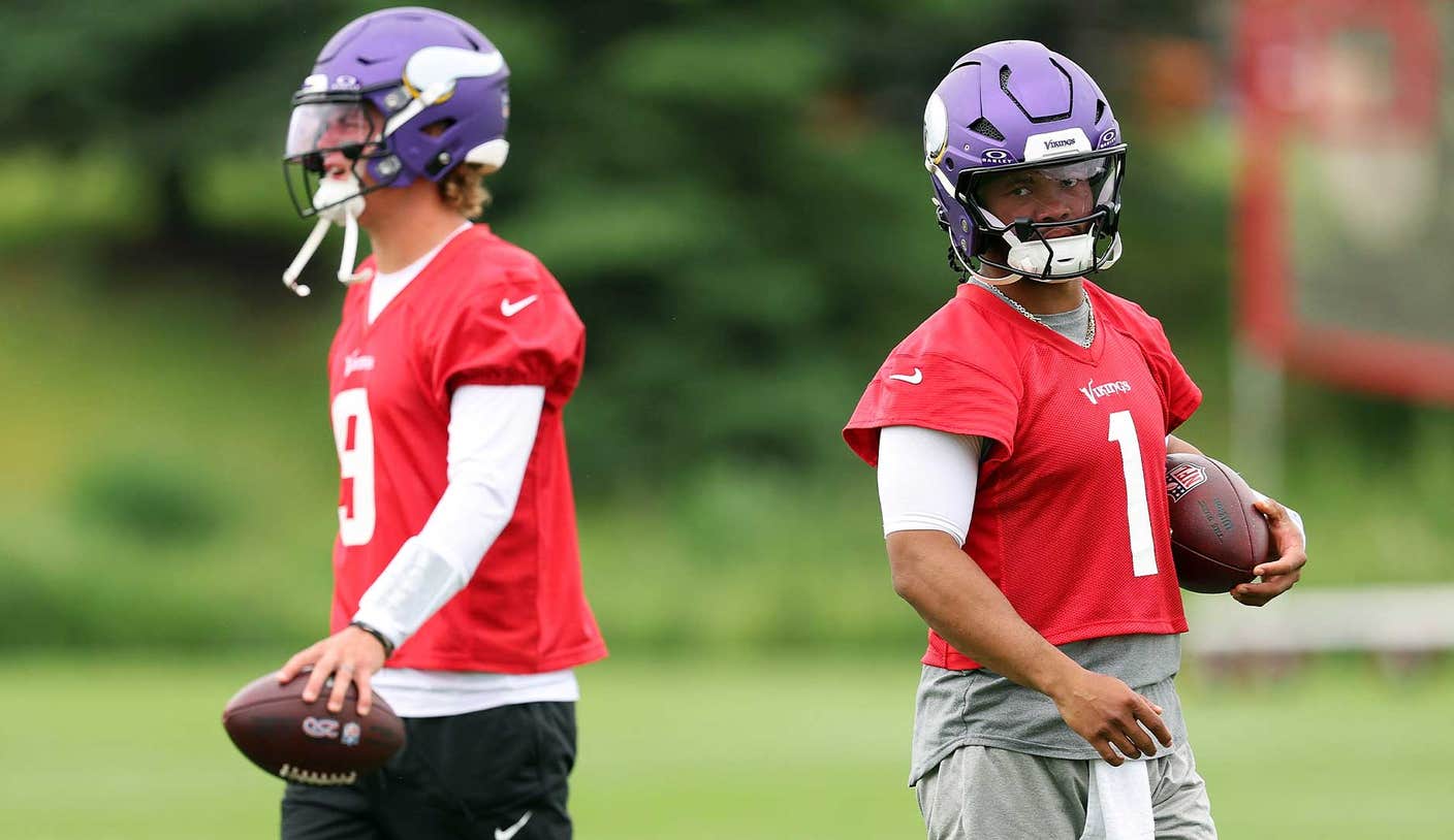 Kevin O'Connell Reveals How Vikings Will Split Reps Between Kyler Murray and J.J. McCarthy