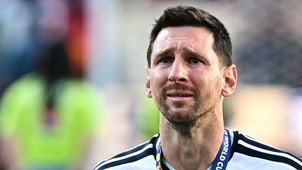 FIFA WORLD CUP MEN Trending Image: Lionel Messi In Tears As Spain Celebrates World Final Triumph Over Argentina