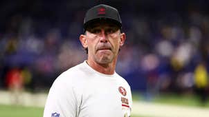SAN FRANCISCO 49ERS Trending Image: 49ers’ Kyle Shanahan Makes Brief Appearance At Training Camp After Car Crash