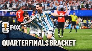 CRISTIANO RONALDO Trending Image: 2026 World Cup Bracket: Live Look At Quarterfinals Matchups