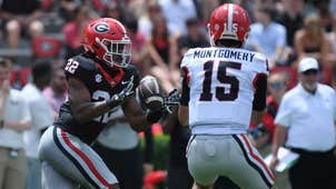 COLLEGE FOOTBALL Trending Image: Georgia RB Dante Dowdell Sidelined Indefinitely Following Off-Field Incident