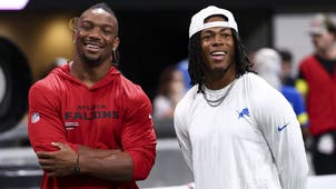 DETROIT LIONS Trending Image: Jahmyr Gibbs, Bijan Robinson Holding In: Here's What To Know About RBs Situations