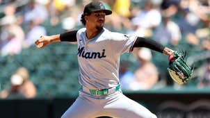 MLB Trending Image: Marlins Pull Eury Pérez After Seven Perfect Innings, Survive 9-8 Thriller vs. A’s