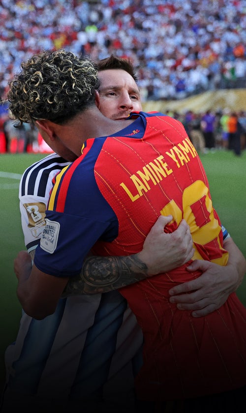 Lamine Yamal Embraces Lionel Messi After Spain Beats Argentina In World Cup Final