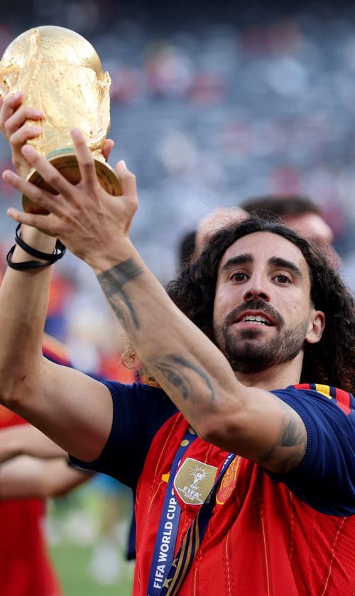 Marc Cucurella To Get Luis De La Fuente's Face Tattooed After World Cup Triumph