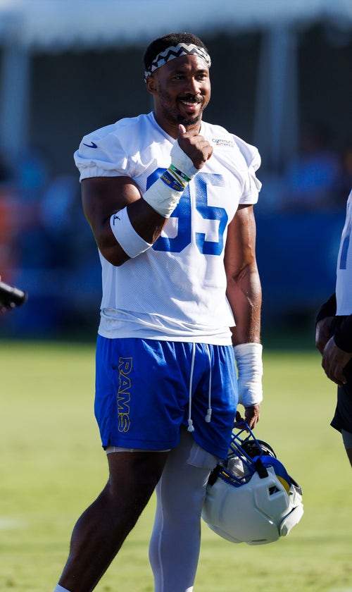 Myles Garrett Not A Part Of Aaron Donald's 'Difficult' Decision To Return To Rams