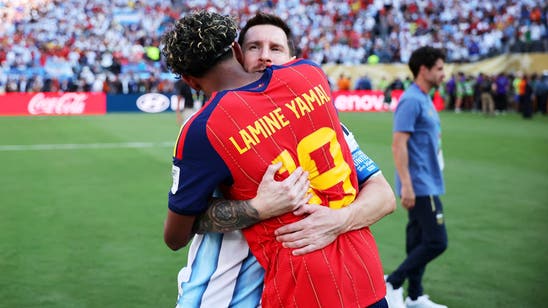 Lamine Yamal Embraces Lionel Messi After Spain Beats Argentina In World Cup Final