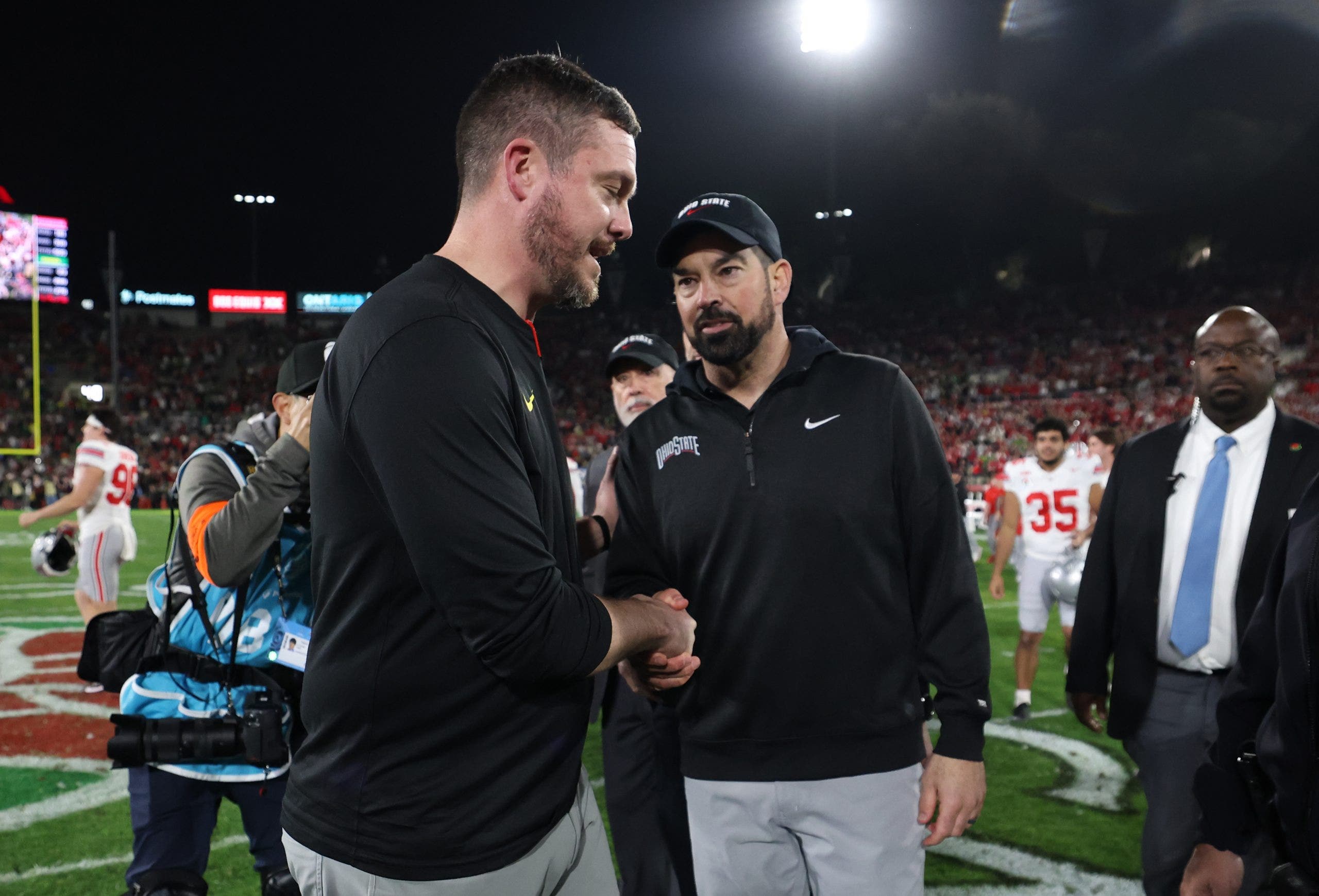 Will Oregon get revenge over Ohio State for its loss in the 2025 Rose Bowl?(Photo by Harry How/Getty Images)