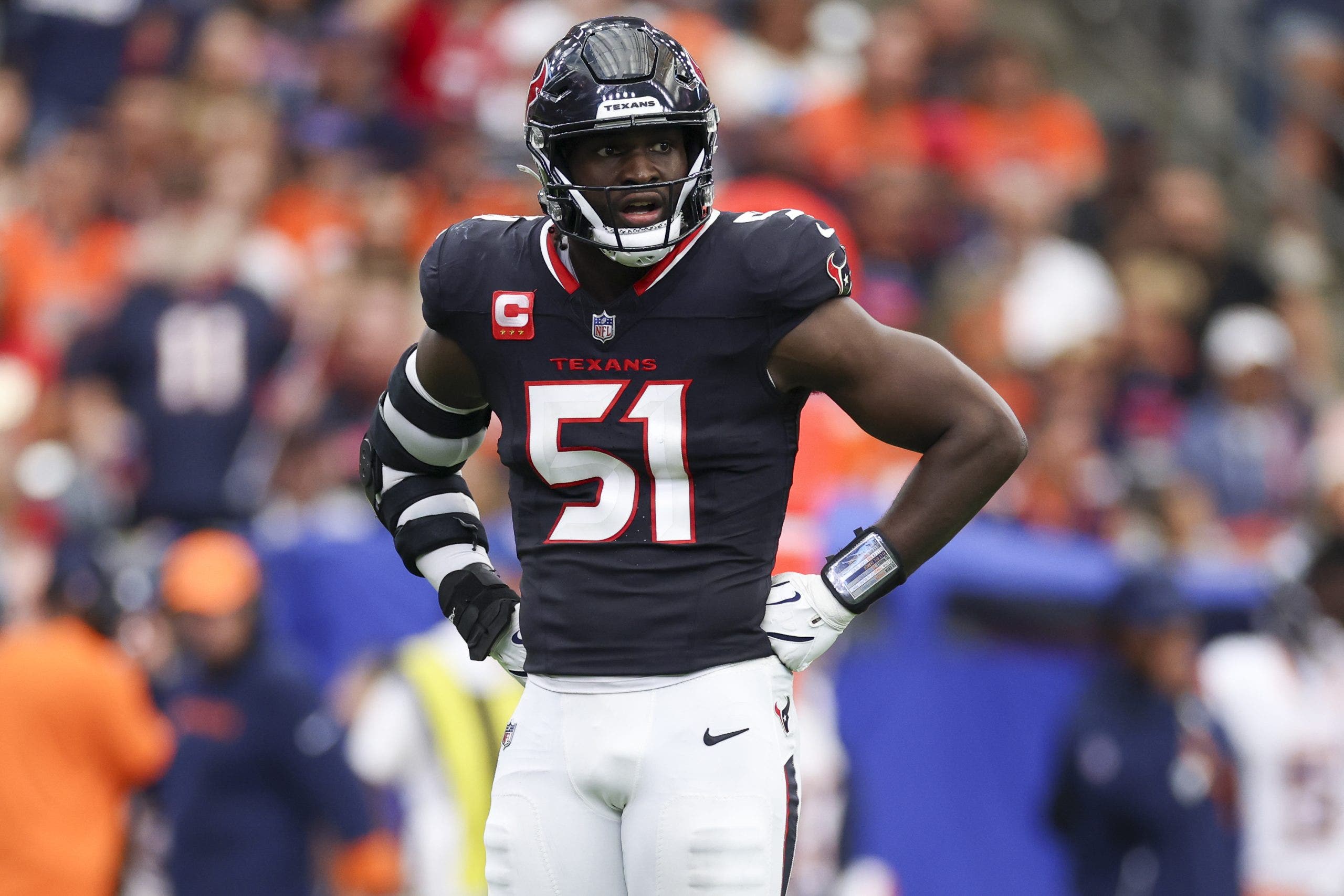 Will Anderson has already emerged as an elite playoff performer early in his career. (Photo by Logan Bowles/Getty Images)