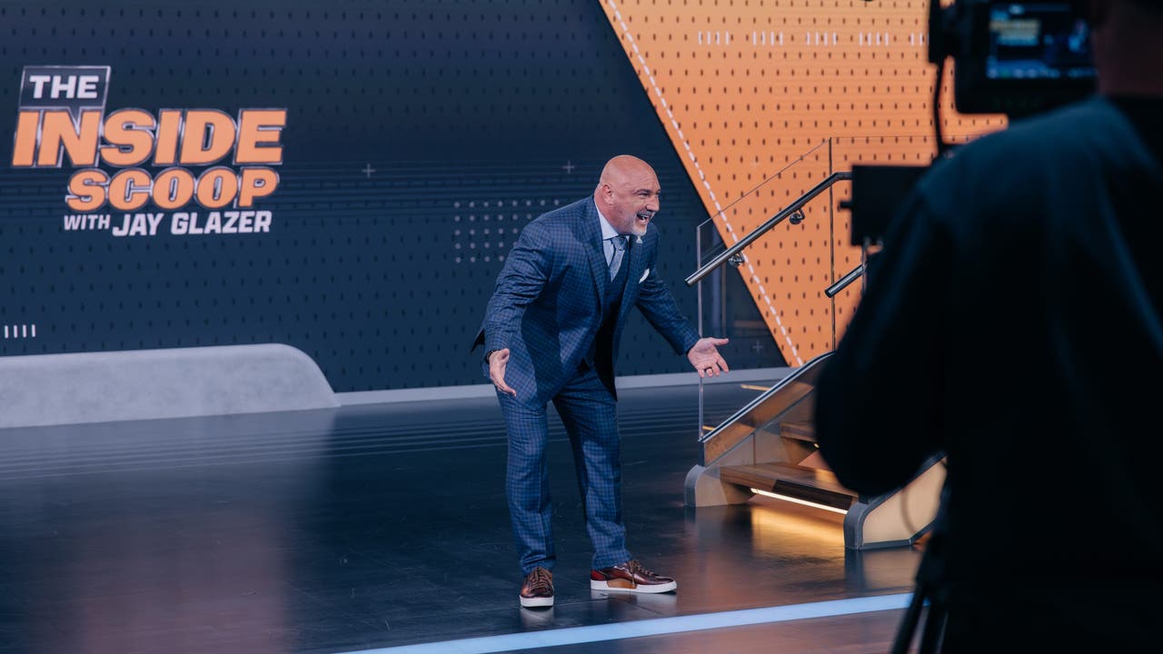 Jay Glazer On Set