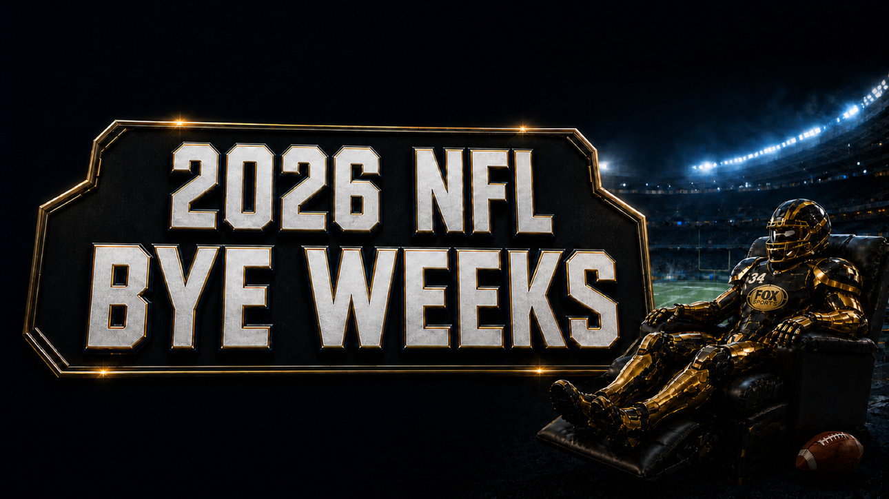 2026 NFL Bye Weeks Schedule for All 32 Teams