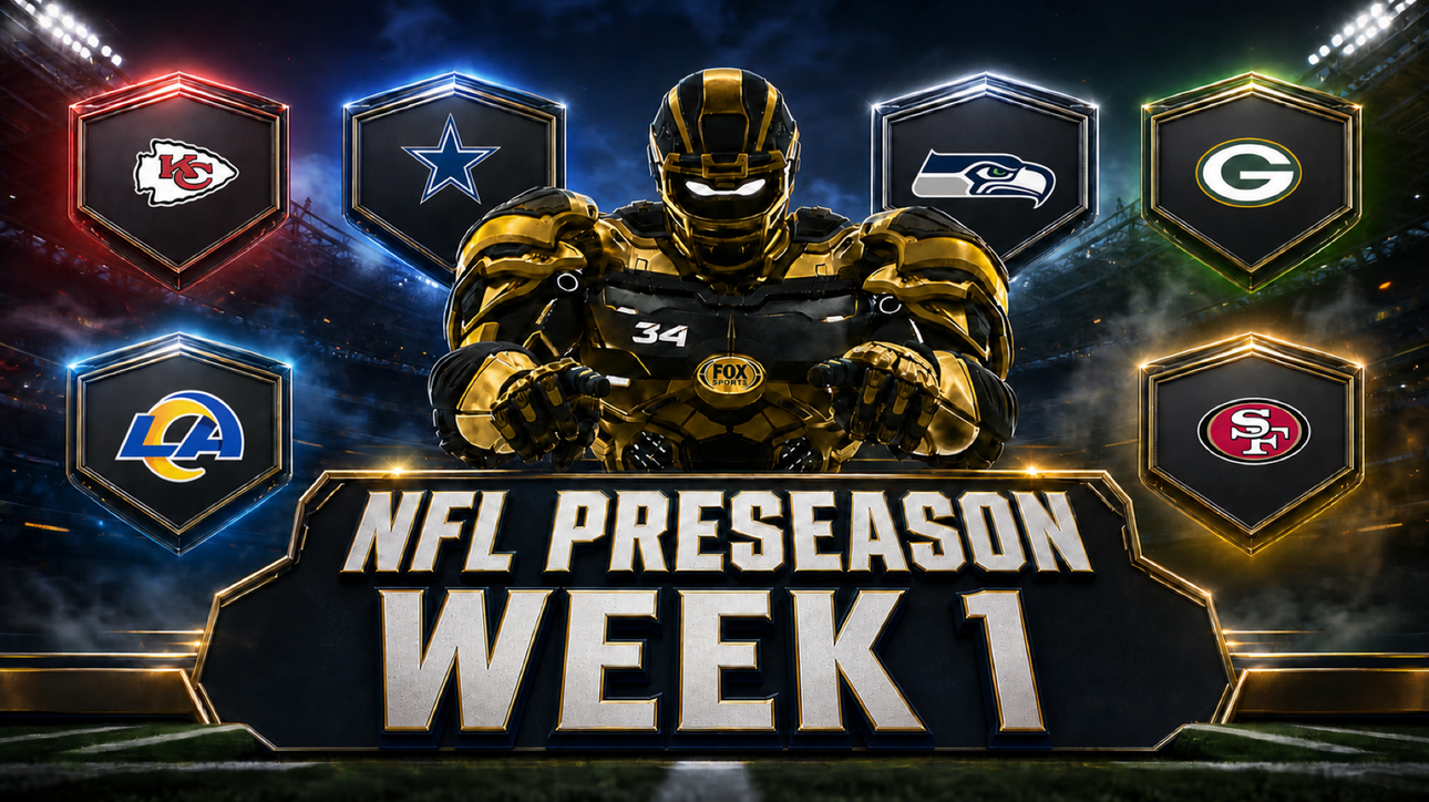 2026 NFL Preseason Week 1 Schedule: Dates, Times, TV Channels, How to Watch