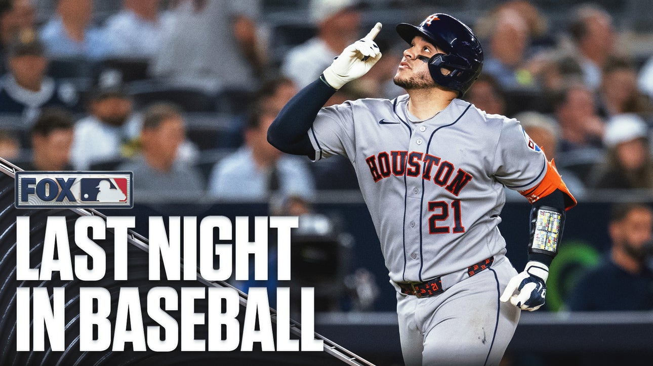 Last Night In Baseball: Astros Back On Top After Late Rally Against Yankees