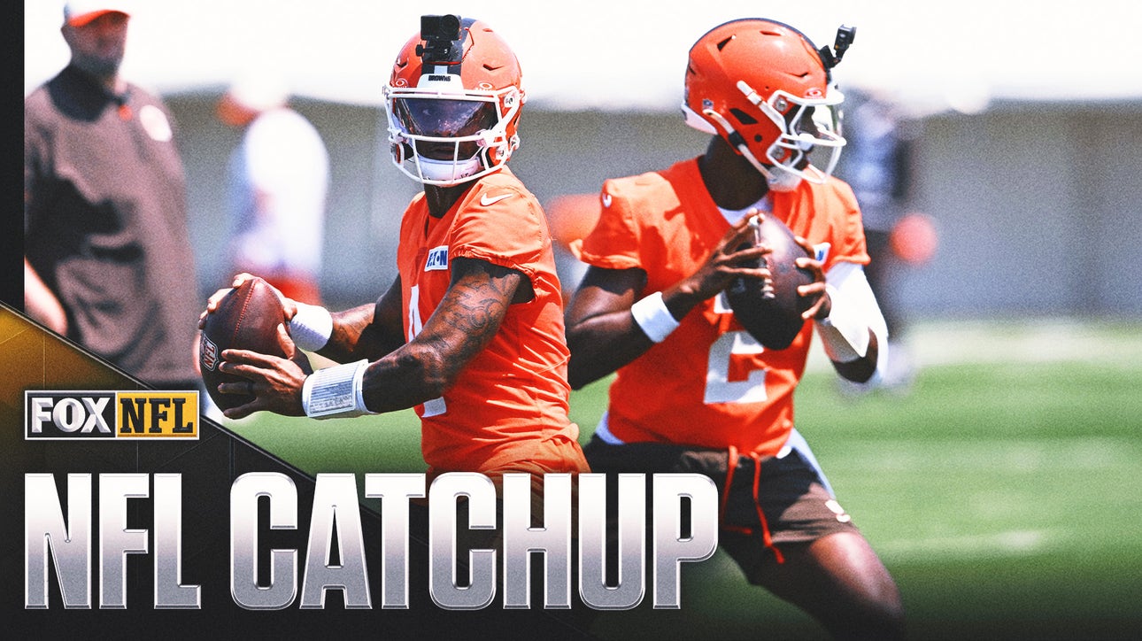 NFL Catchup: Browns, Falcons Name Preseason Starting QBs; Johnson's Bold Goals