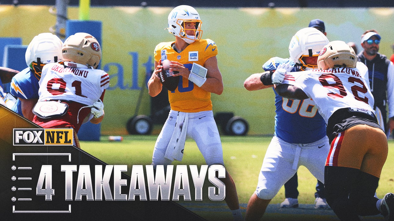 Chargers Torch 49ers: 4 Takeaways From San Francisco-Los Angeles Joint Practice