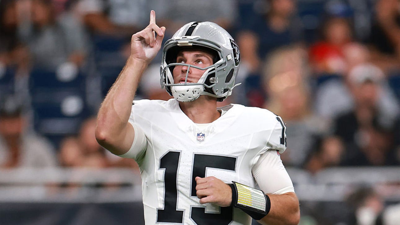 Fernando Mendoza Learns From Struggles In Raiders' Preseason Game Against Texans