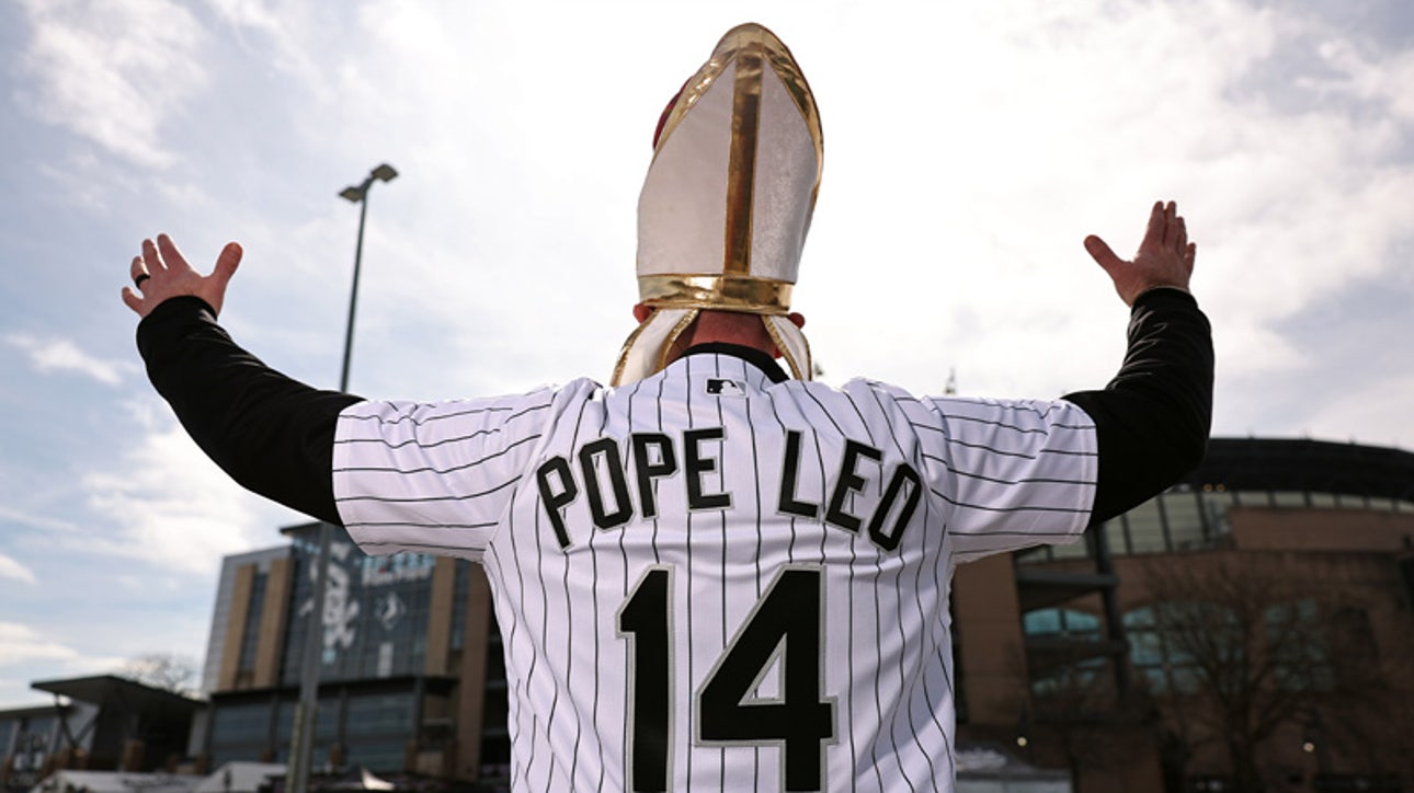 Chicago White Sox Gift Pope Leo XIV Team-Themed Pope Hat