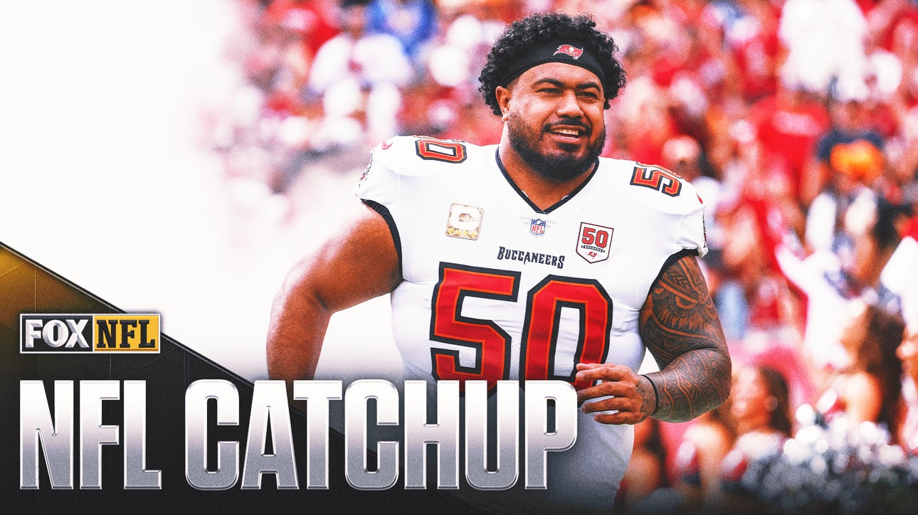 NFL Catchup: Vita Vea Gets His Deal, Sparks At Eagles-Patriots Practice & More