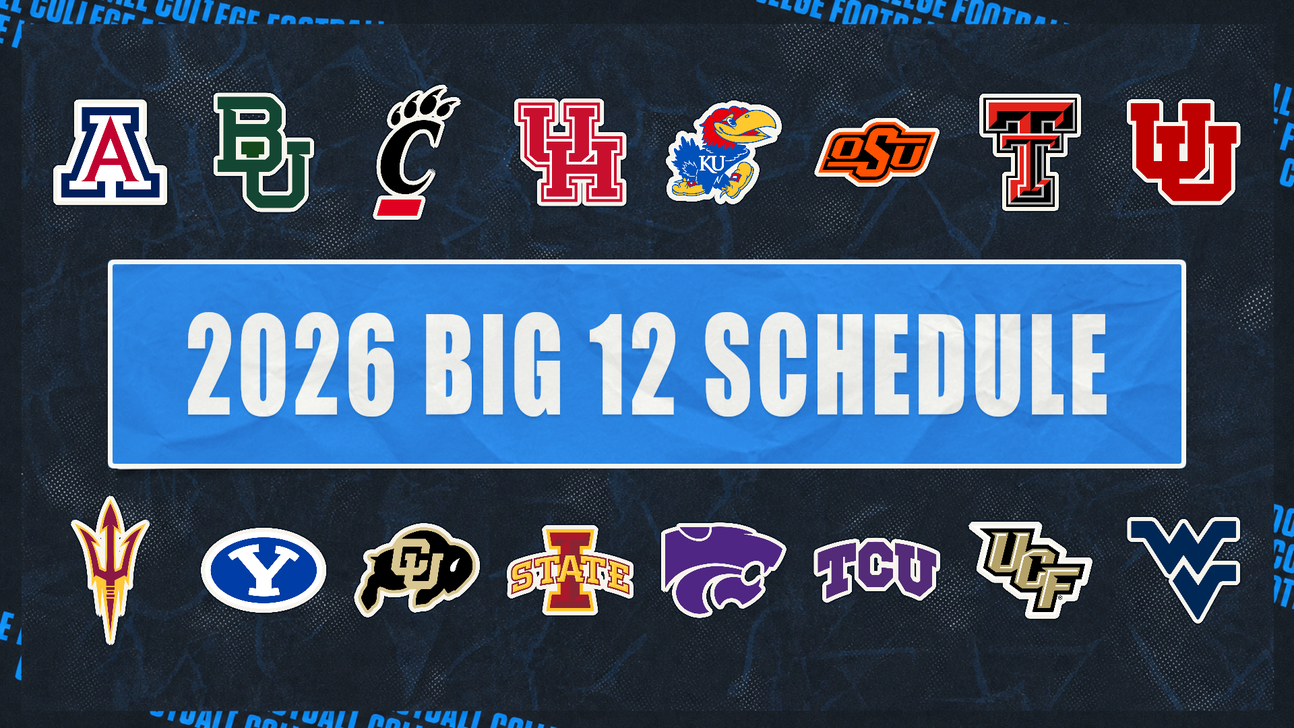 2026 Big 12 football schedule
