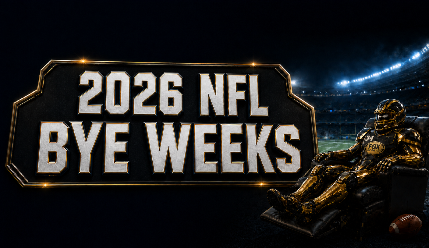 2026 NFL Bye Weeks Schedule for All 32 Teams