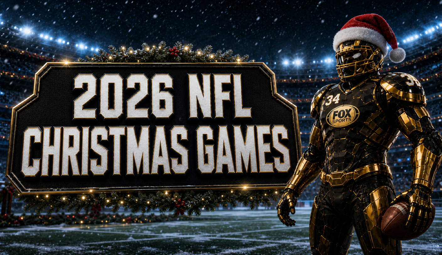 2026 NFL Christmas Day Games Schedule Announced