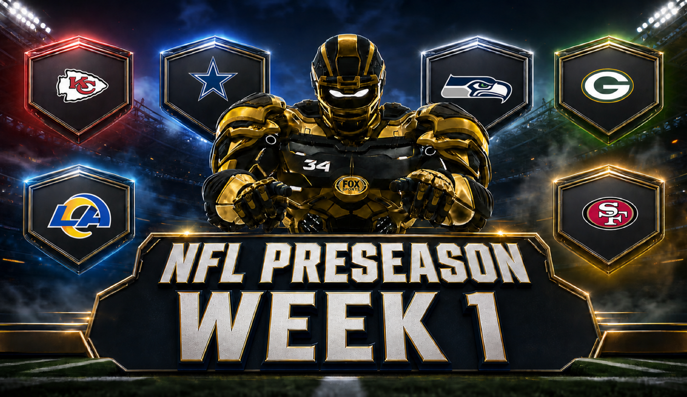 2026 NFL Preseason Week 1 Schedule: Dates, Times, TV Channels, How to Watch