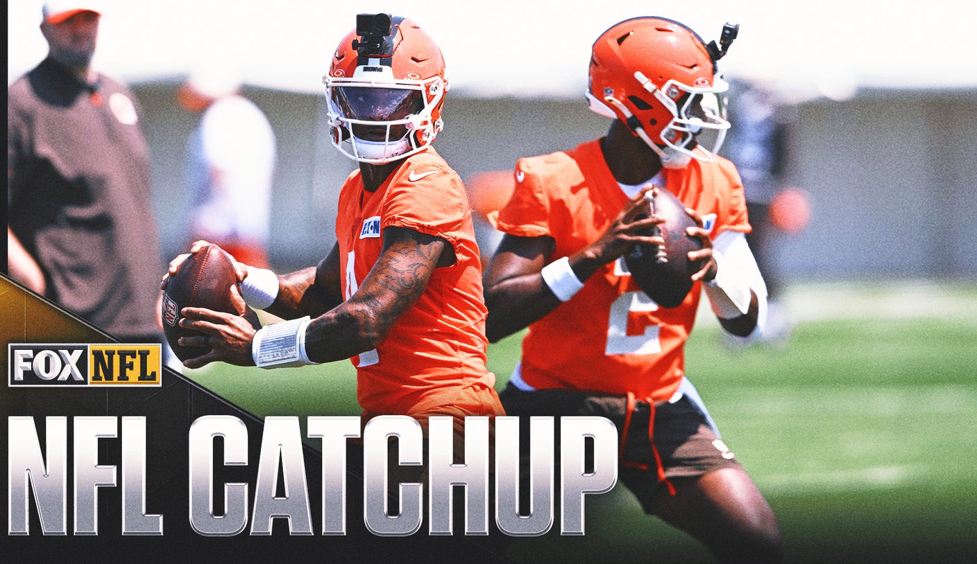 NFL Catchup: Browns, Falcons Name Preseason Starting QBs; Johnson's Bold Goals
