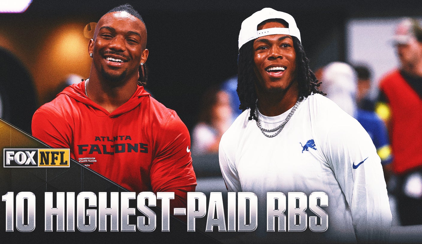 NFL Highest-Paid Running Backs: Jahmyr Gibbs Earns Top Spot After Big Extension