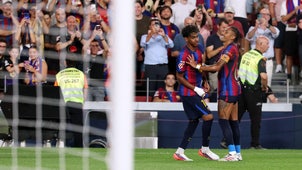 FIFA WORLD CUP MEN Trending Image: Lamine Yamal, Raphinha Combine For 4 Goals As Barcelona Stays Perfect In LaLiga
