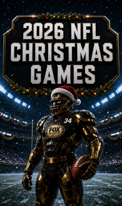 2026 NFL Christmas Games: Schedule, Teams, How to Watch