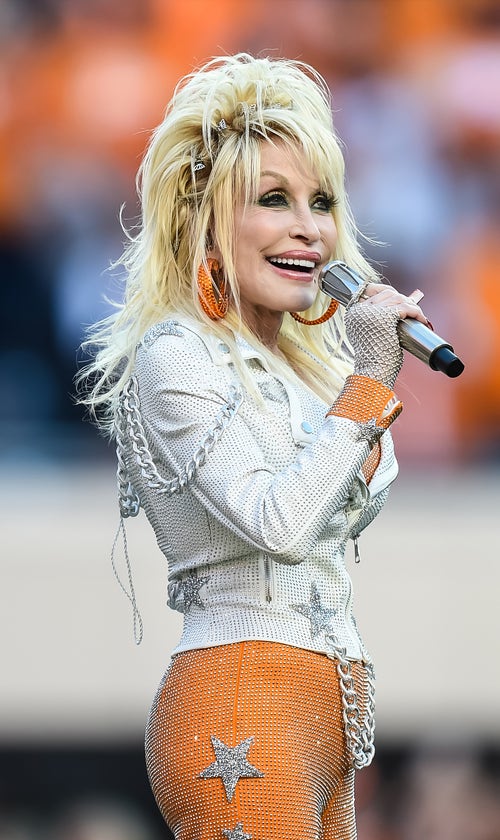 Remembering Dolly Parton With The Late Country Icon's Best Sports Moments