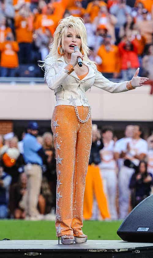 Tennessee Football Announces Helmet Sticker To Remember Late Country Icon Dolly Parton