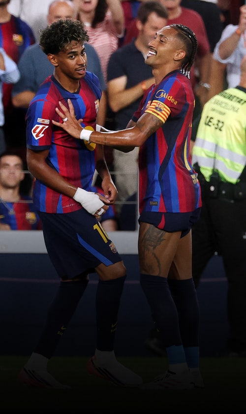 Lamine Yamal, Raphinha Combine For 4 Goals As Barcelona Stays Perfect In LaLiga