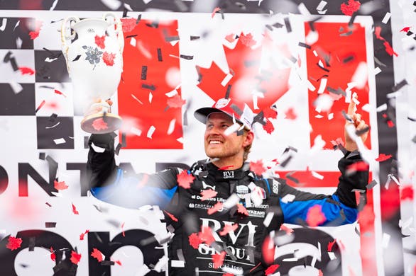 FOX INDYCAR Celebrates Viewership Win at Markham