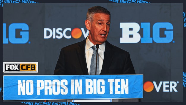 Big Ten Conference Bans Players Who Appear On NFL Rosters
