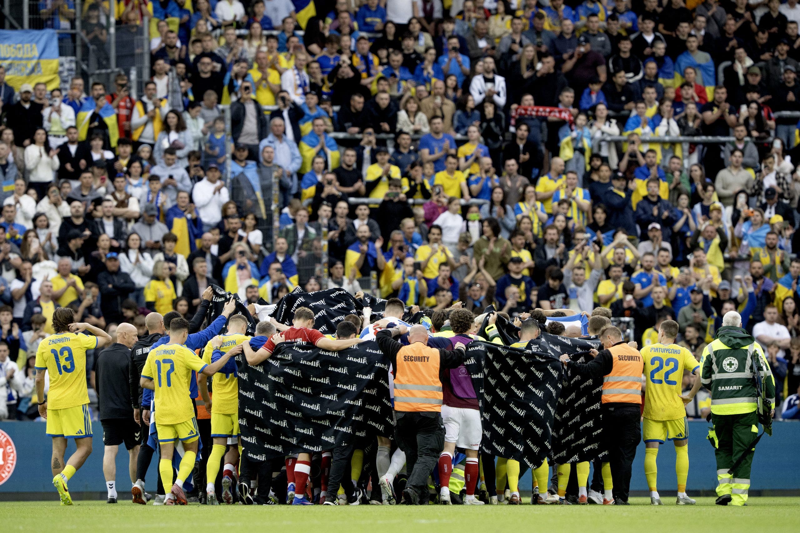(Photo by Bo Amstrup / Ritzau Scanpix / AFP via Getty Images) / Denmark OUT