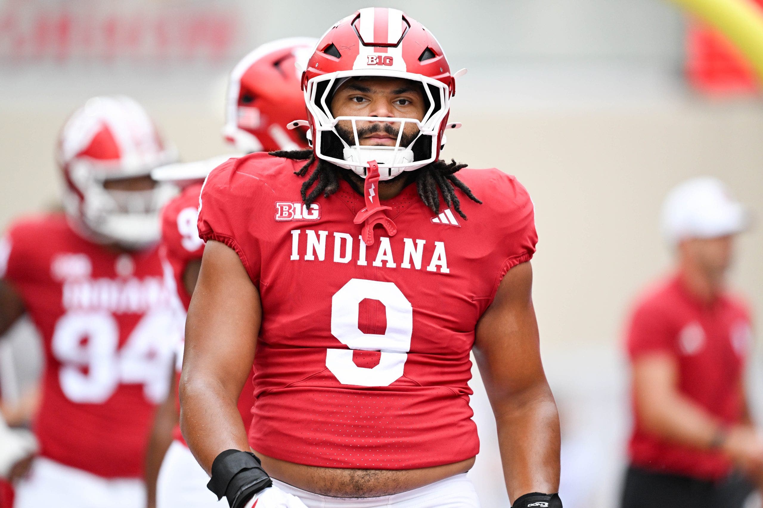 Stephen Daley led the Big Ten with 19.0 tackles for loss in 2025. (Photo by James Black/Icon Sportswire via Getty Images)