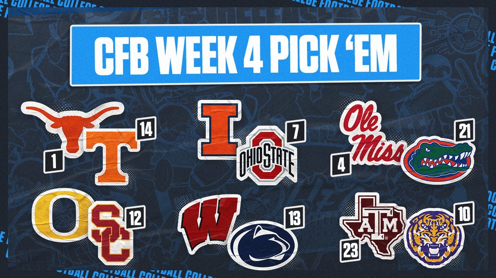 CFB Pick 'Em: Top Week 4 Games, Including Texas-Tennessee, Michigan-Iowa And More