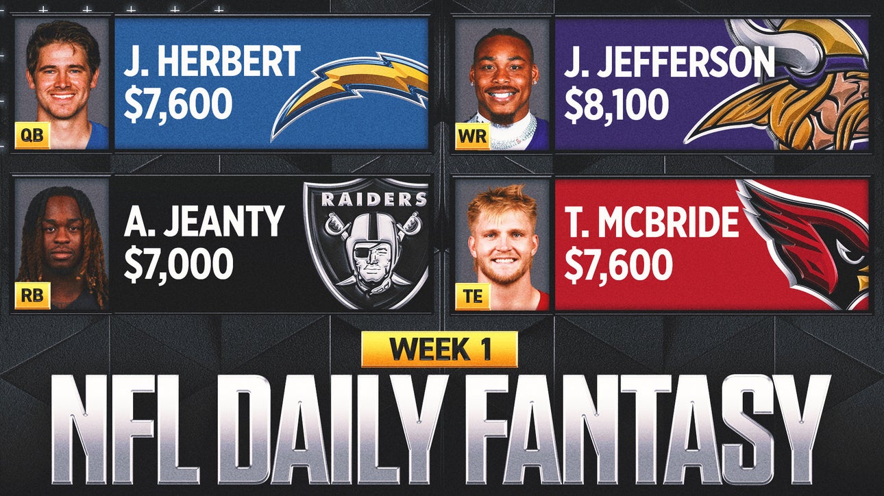 2026 NFL Week 1 Daily Fantasy Football Picks: Best DFS Plays, Values