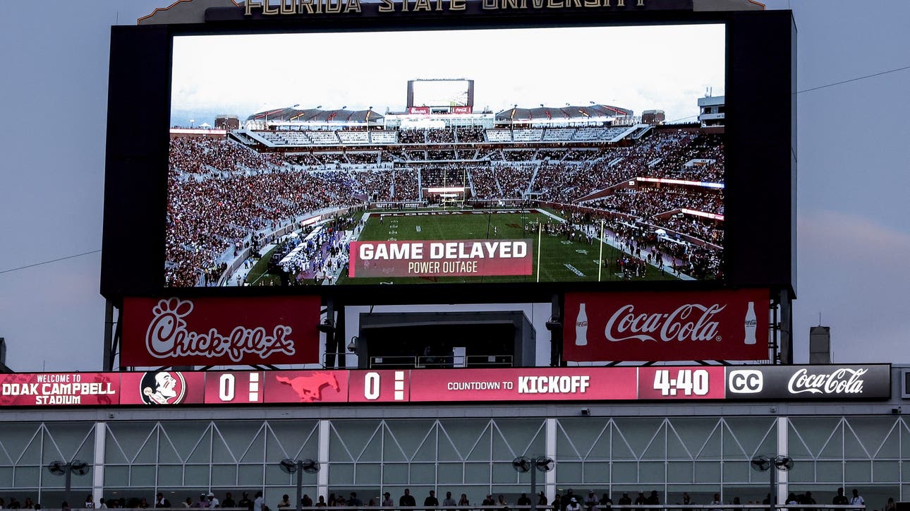 SMU-Florida State Kicked Off With Only Some Lights, No Replay After Power Outage