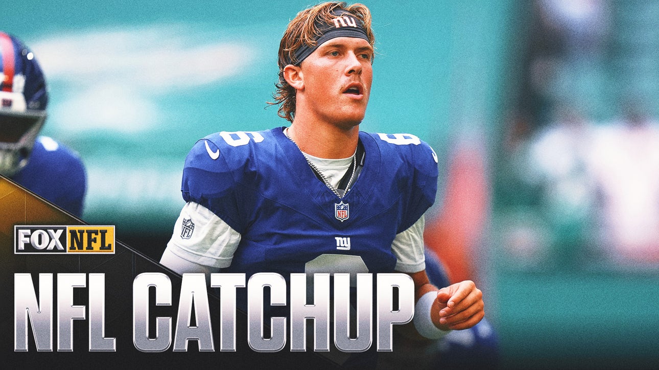 NFL Catchup: Giants Keeping QB Options Open; Bears Still Unsure On Week 3 Starter